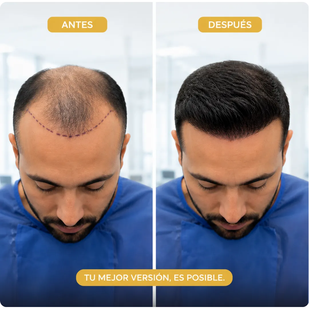 Antes y después